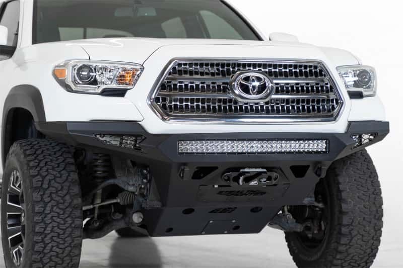 Addictive Desert Designs — Addictive Desert Designs 16-19 Toyota Tacoma Stealth Fighter Front Bumper w/ Winch Mount
Bumper- Front
Bumpers - view 1