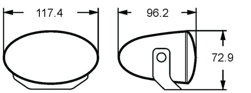 Hella — Hella FF50 Series H7 12V/55W Halogen Driving Lamp Kit
Driving Lamp Kit - view 8
