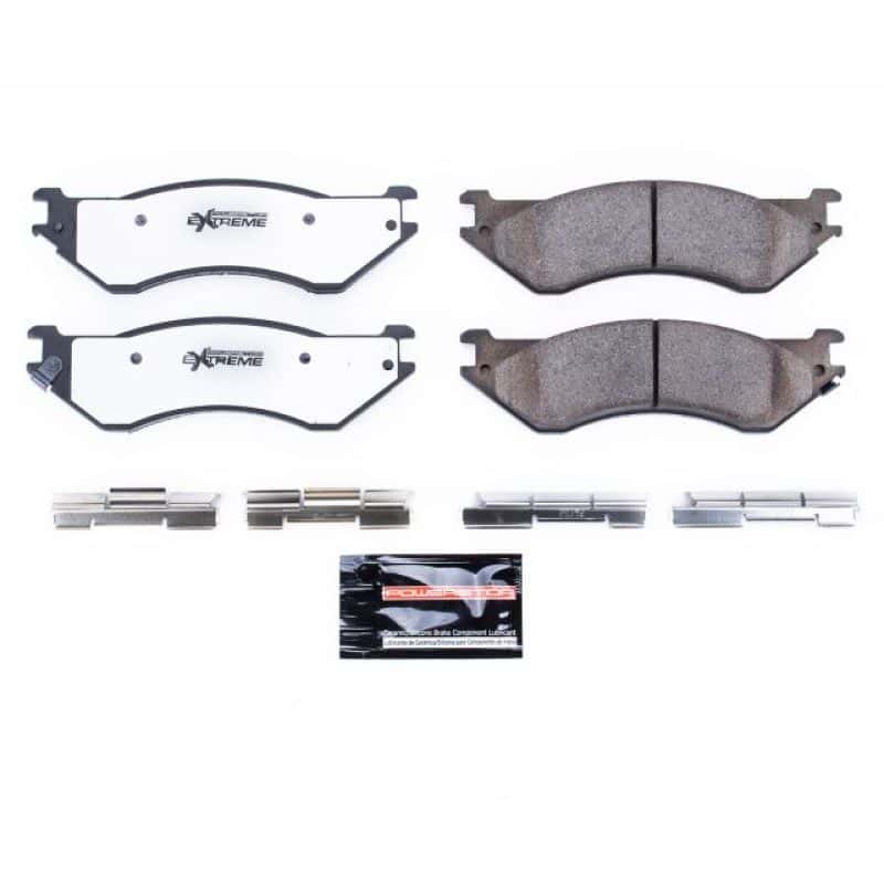 PowerStop — Power Stop 01-08 Dodge Ram 2500 Rear Z36 Truck & Tow Brake Pads w/Hardware
Z36 Brake Pads - view 1