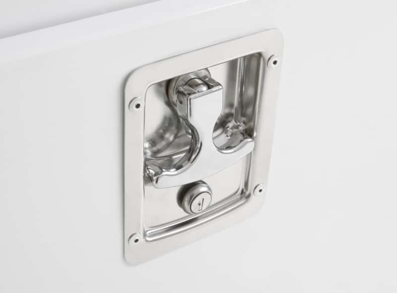 Tradesman — Tradesman Steel Top Mount Truck Tool Box (48in.) - White - view 2