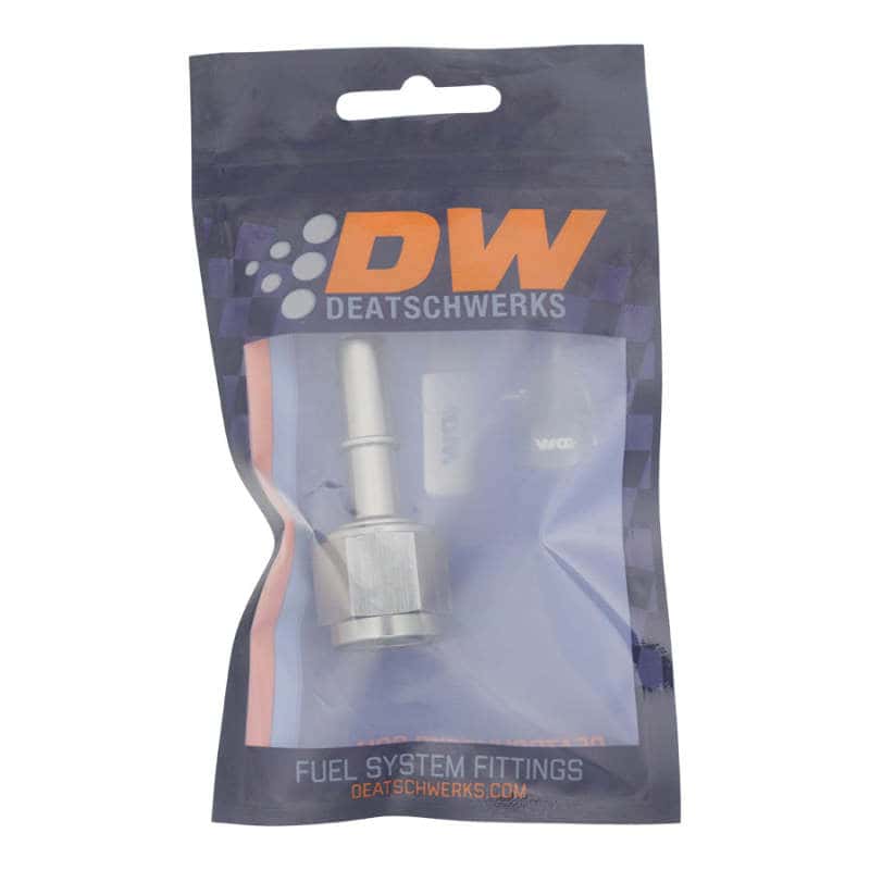 DeatschWerks — DeatschWerks 8AN Female Flare Swivel to 3/8in Male EFI Quick Disconnect - Anodized DW Titanium
Lines & Fittings - view 2