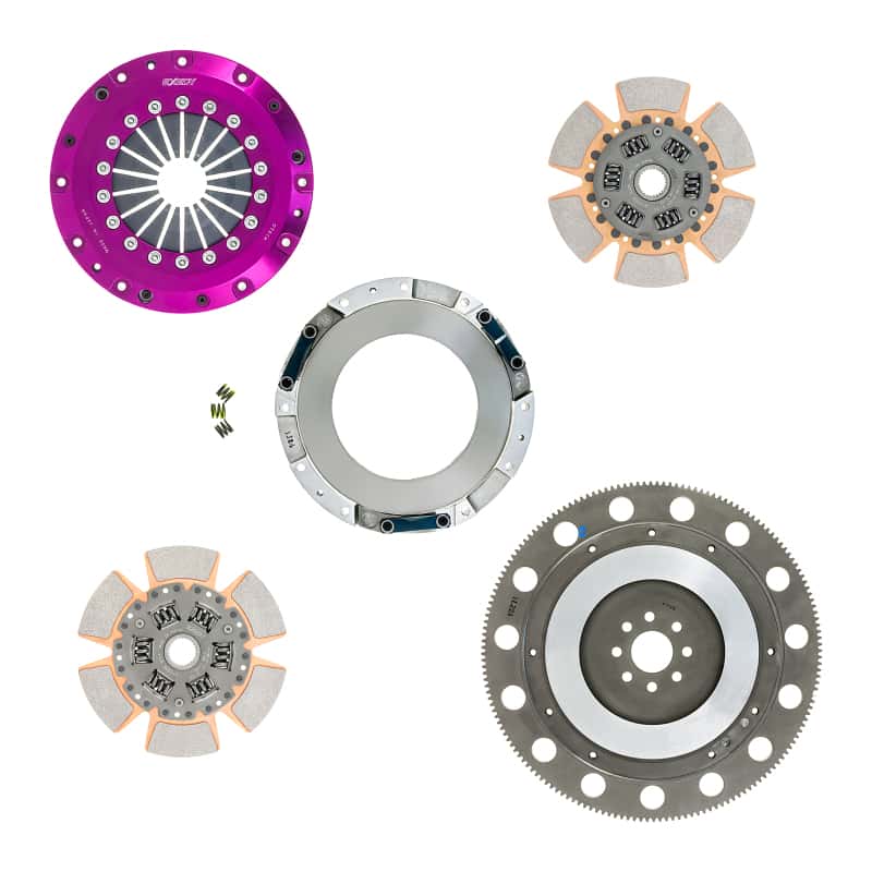 Exedy — Exedy 96-16 Ford Mustang V8 4.6L/5.0L Hyper Twin Cerametallic Clutch Sprung Disc Push Type Cover
Hyper Multi Series
Clutch Kit - view 3