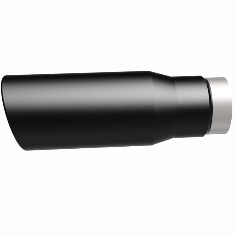 Magnaflow — MagnaFlow Tip Stainless Black Coated Single Wall Round Single Outlet 5in Dia 3.5in Inlet 14.5in L
Stainless Steel
Exhaust Tip - view 8