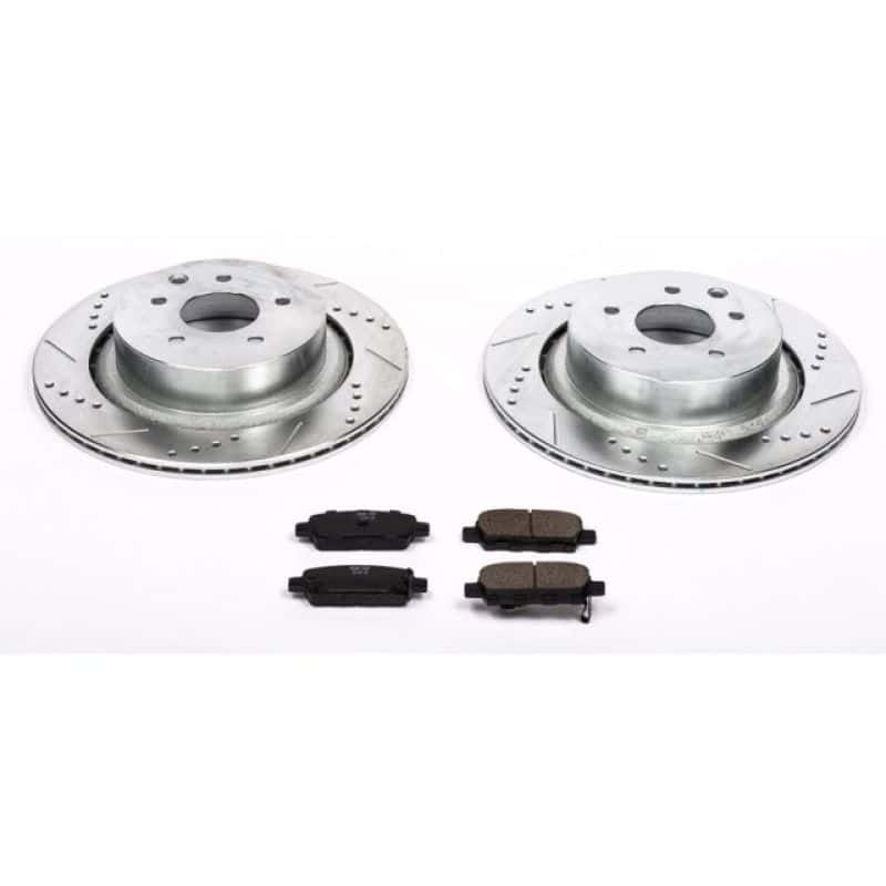 PowerStop — Power Stop 07-08 Infiniti G35 Rear Z23 Evolution Sport Brake Kit - view 1