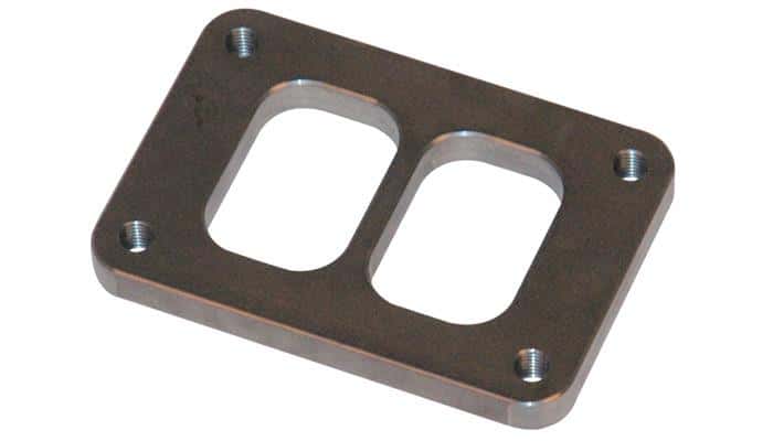 Vibrant — Vibrant T04 Turbo Inlet Flange (Divided Inlet) Mild Steel 1/2in Thick
MST4TurboInFlangeDiv
Turbocharger Flange
MST04Flng - view 4