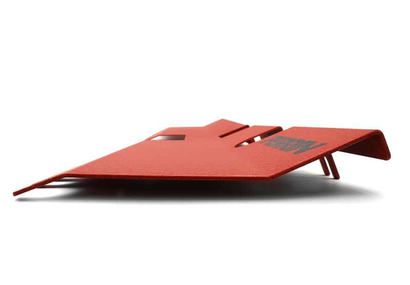 Perrin Performance — PERRIN 15-21 Subaru WRX/STI Radiator Shroud (With/Without OEM Intake Scoop) - Red - view 4