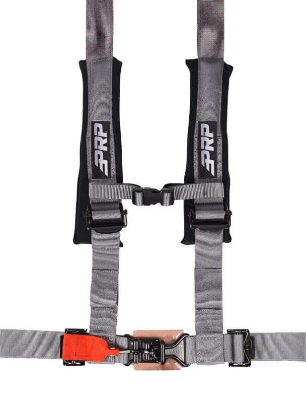 PRP Seats — PRP 4.2 Harness with Latch / Link Lap Belt- Silver - view 1