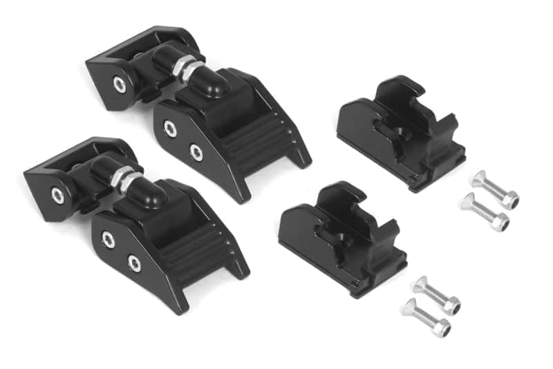 Rugged Ridge — Rugged Ridge 97-06 Jeep Wrangler TJ Black Aluminum Hood Catches
Hood Latch Assembly
OFFROAD_EXTERIOR - view 2