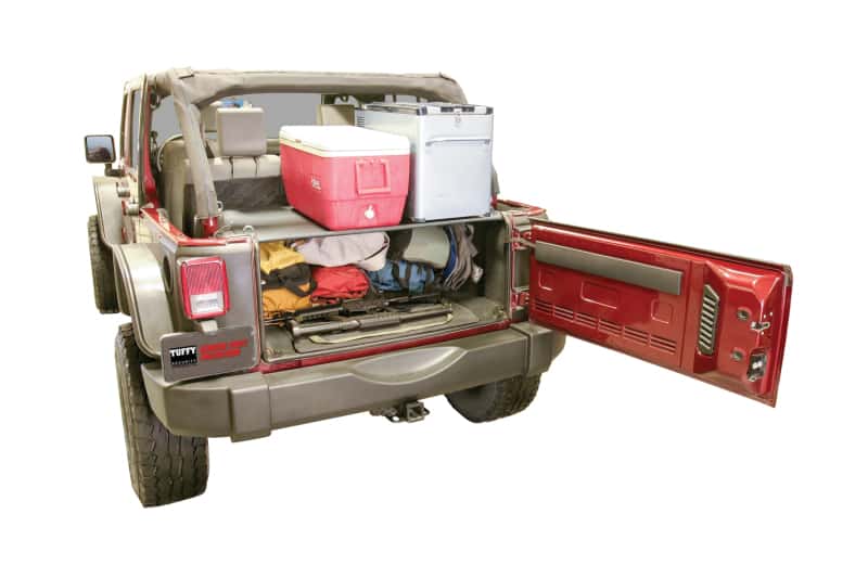 Tuffy Products — Tuffy Jk Unlimited Tailgate Enclosure- Blk 0710 Jk 4Dr
Cargo Enclosure - view 7