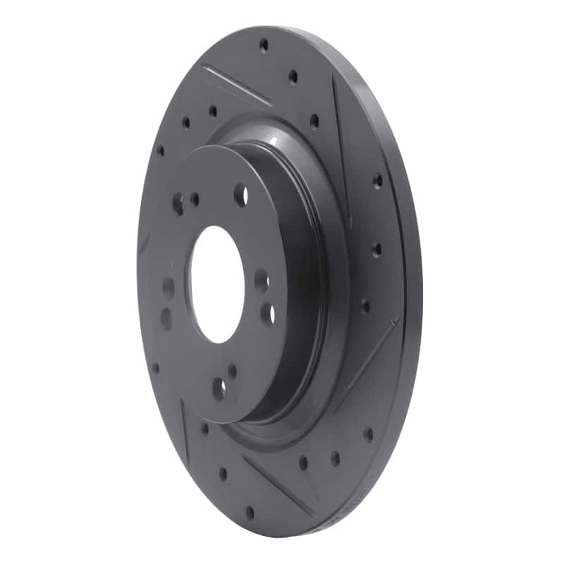 R1 Concepts — R1 00-09 Honda S2000 Rear Right Drilled & Slotted Black Brake Rotor
R1 Brake Rotor Drill - view 2