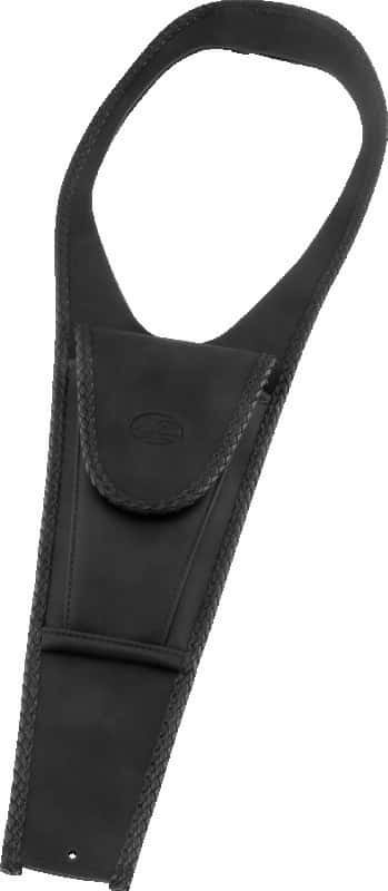 Mustang Motorcycle — Mustang 99-21 Yamaha V-Star 1100 Custom Cruiser Tank Bib - Black - view 2