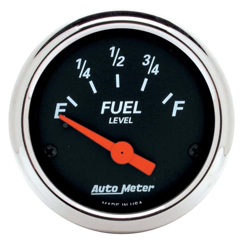 AutoMeter — AutoMeter Gauge Fuel Level 2-1/16in. 0 Ohm(e) to 30 Ohm(f) Elec Designer Black
GA 2" FUEL 0-30 DB - view 2