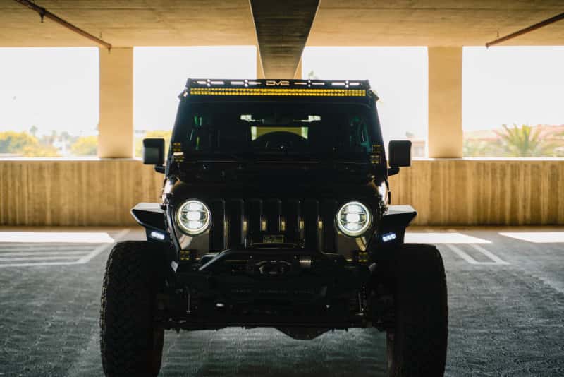 DV8 Offroad — DV8 Offroad 2018+ Jeep Wrangler JL Light Bar Mount
Jeep Light Bar Mount - view 8