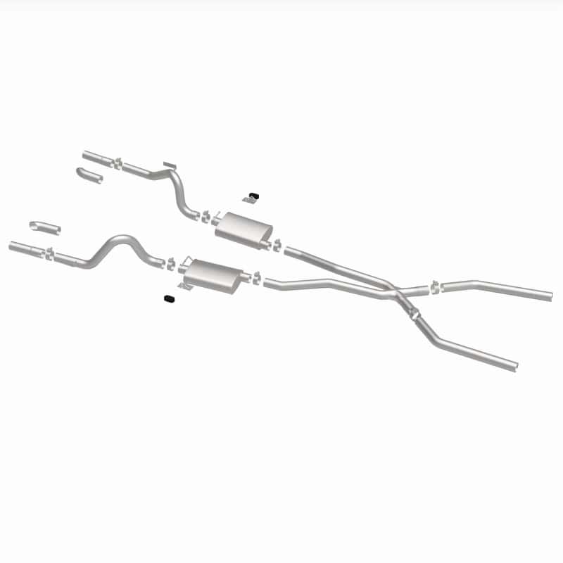 Magnaflow — MagnaFlow SYS C/B 67-70 Mustang 2.50inch w/Tru-X
Crossmember-Back
Cat-Back - view 33