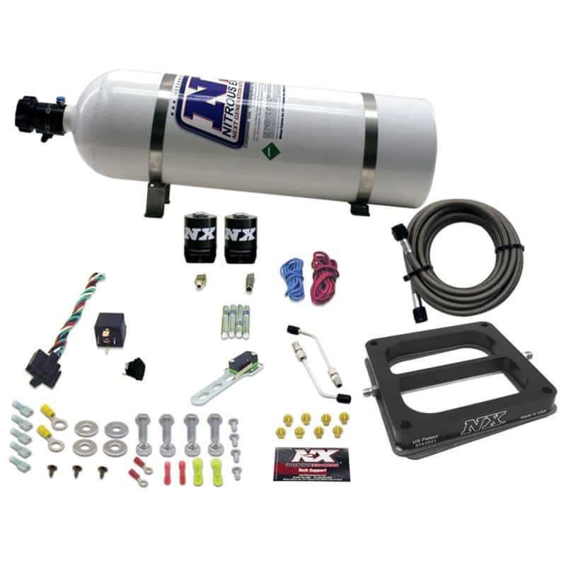 Nitrous Express — Nitrous Express Dom/Gasoline Nitrous Kit (100-500HP) w/15lb Bottle
Injection System Kit
N2OSys - view 1