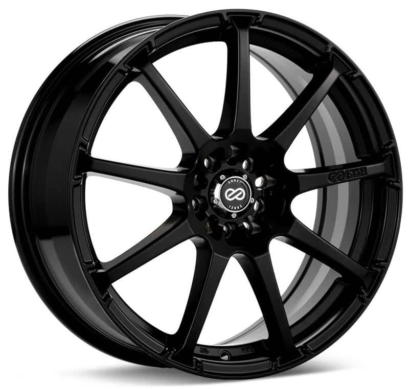 Enkei — Enkei EDR9 18x7.5 5x100/114.3 38mm Offset 72.6 Bore Diameter Black Wheel - view 2