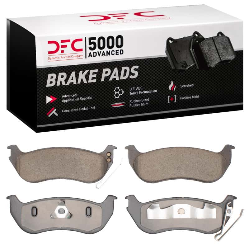 DFC — DFC 03-10 Ford Explorer Rear 5000 Advanced Ceramic Brake Pads
DFC Brake Pad Set - view 1