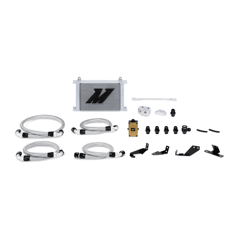 Mishimoto — Mishimoto 04-06 Pontiac GTO 5.7L/6.0L Thermostatic Oil Cooler Kit - Silver - view 2