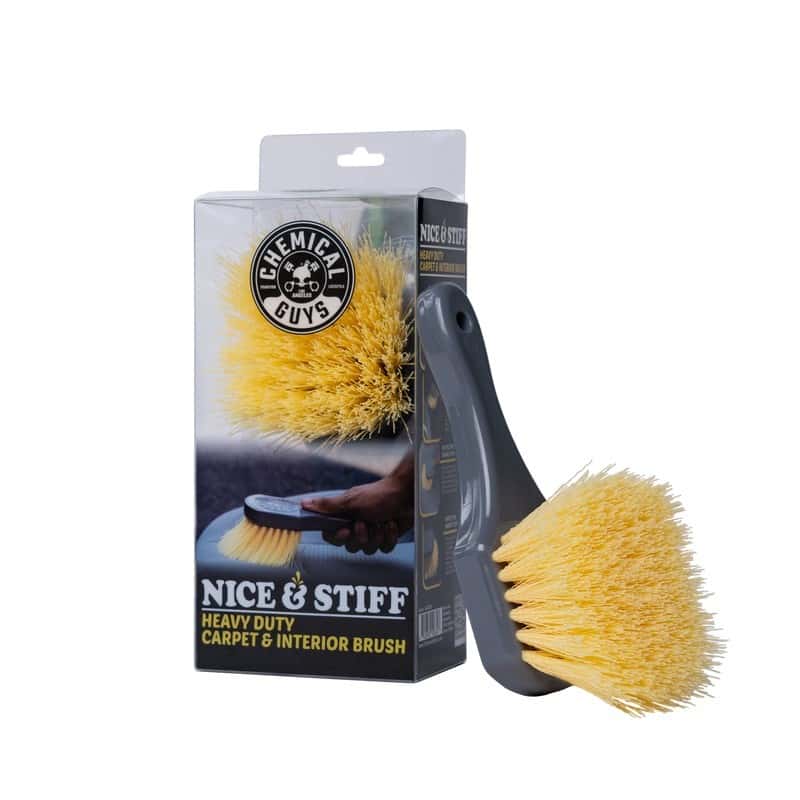 Chemical Guys — Chemical Guys Stiffy Brush For Carpets & Durable Surfaces - Yellow - view 2