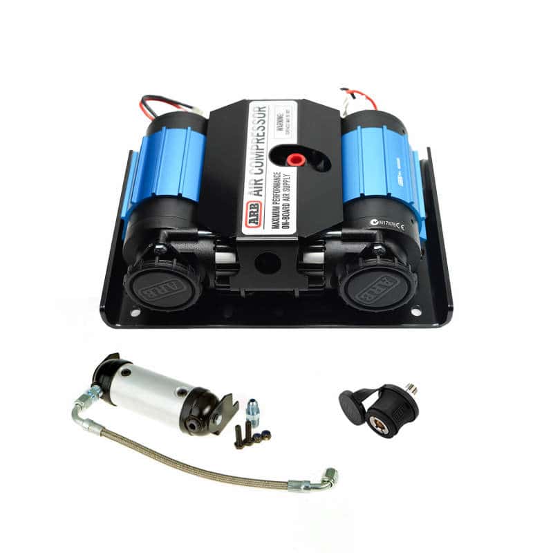 ARB — ARB Ford Bronco Twin 12V Onboard Compressor Kit
Compressor Kit - view 2