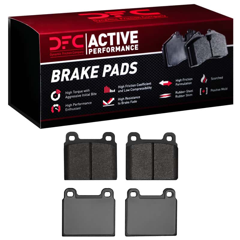 DFC — DFC 63-94 Alfa Romeo MONTREAL Front Active Performance Pads - Low Metallic
DFC Brake Pad Set - view 4