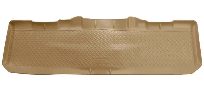 Husky Liners — Husky Liners 99-07 Ford F-250-F-550 Super Duty Crew Cab Classic Style 2nd Row Tan Floor Liners - view 2