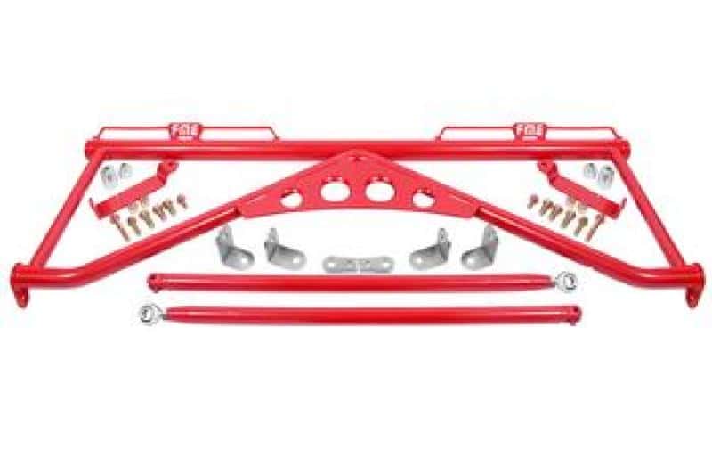 BMR Suspension — BMR 15-20 Ford Mustang Harness Bar - Red
Harness Bars - view 2
