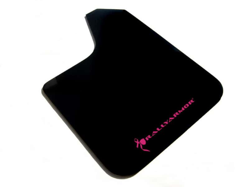 Rally Armor — Rally Armor Universal Fit (No Hardware) Basic Black Mud Flap w/ Pink Logo
Mud Flap - view 1