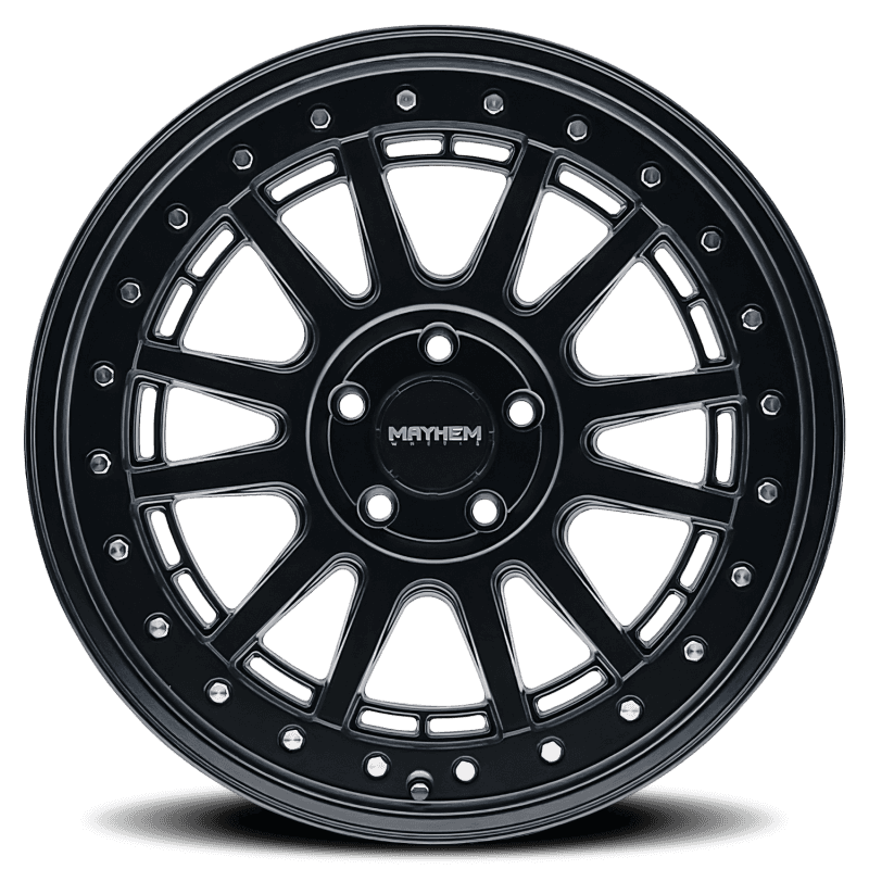 Mayhem — Mayhem 8305 Compass 15x7 / 5x100 BP / 15mm Offset / mm Hub Matte Black Wheel
MAYHEM 8305 - view 3