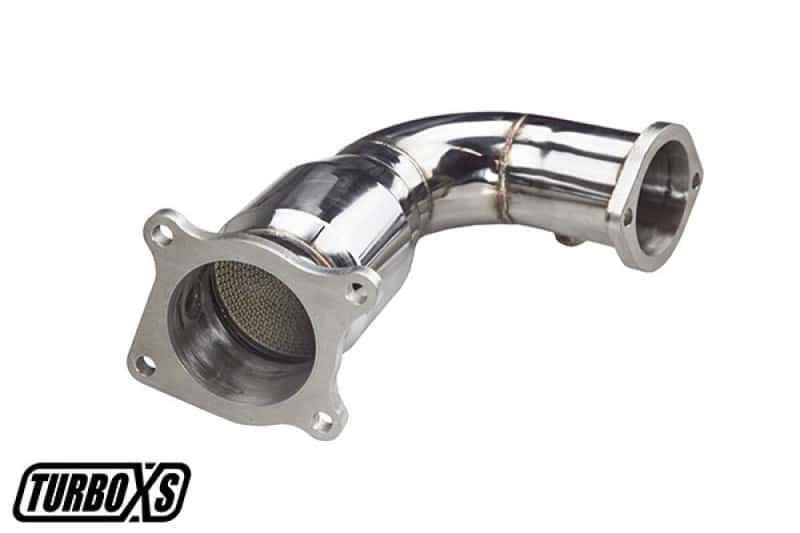 Turbo XS — Turbo XS 2015+ Subaru WRX Front Pipe w/ Catalytic Converter
Exhaust System - view 2