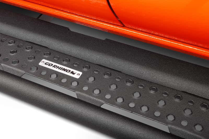 Go Rhino — Go Rhino Dominator Extreme D6 SideSteps - Tex Blk - 68in
D6 Dominator Steps - view 3