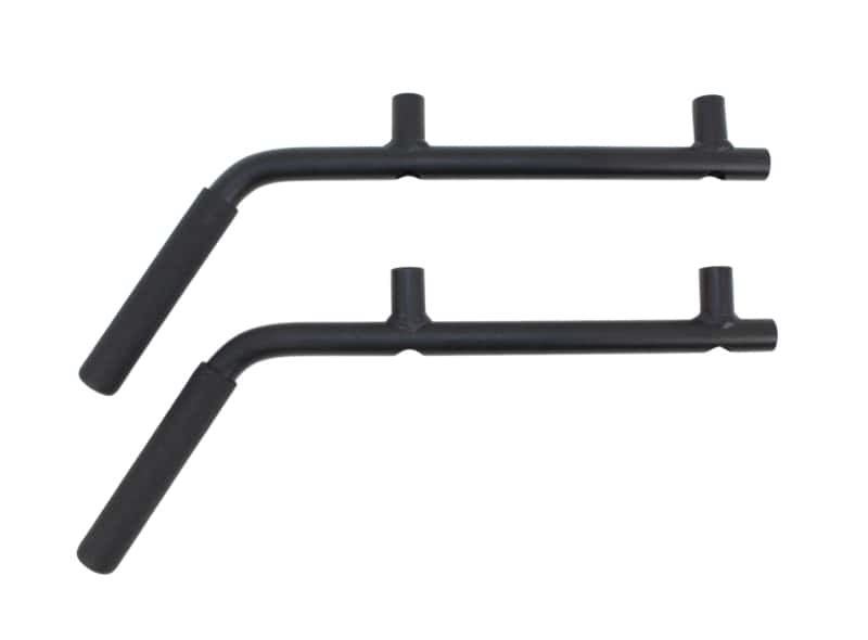 Fishbone Offroad — Fishbone Offroad 07-18 Jeep Wrangler JK 4 Door Grab Handles Front/Rear Steel - Blk Txtrd Powdercoat - view 2