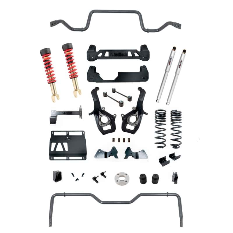 Belltech — Belltech 19-21 RAM 1500 4WD All Cabs 6in-8in Performance Handling Coilover Lift Kit w/Sway Bar Set
LIFT KIT - view 2