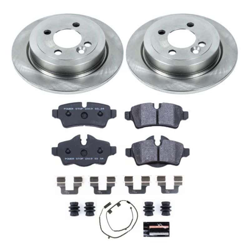 PowerStop — Power Stop 07-10 Mini Cooper Rear Track Day SPEC Brake Kit - view 1
