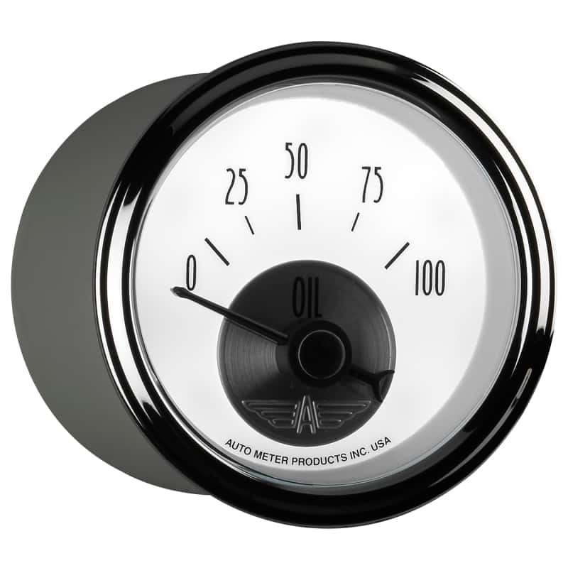 AutoMeter — Autometer Prestige Series Pearl 2-1/16in 100PSI Electronic Oil Pressure Gauge
2-1/16" OIL PRESS, 0 - view 11