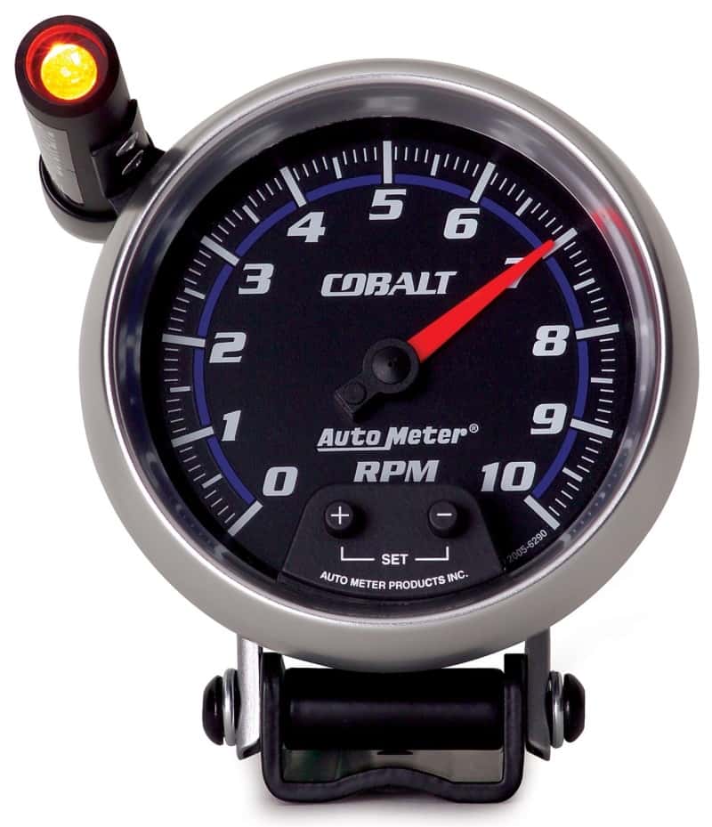AutoMeter — Autometer Mini-Monster 10000RPM Pedestal Mount Tachometer
TACH 3.75" 10K MM CB - view 1