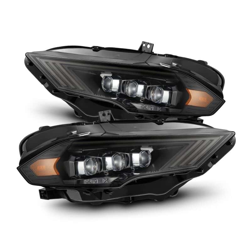 AlphaRex — AlphaRex 18-22 Ford Mustang NOVA-Series LED Projector Headlights Alpha-Black
Projector Headlights - view 1
