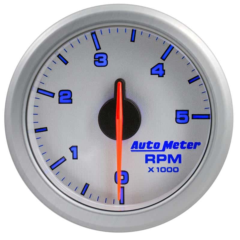 AutoMeter — Autometer Airdrive 2-1/6in Tachometer Gauge 0-5K RPM - Silver
GA 2" 5KRPM ARDRV SL - view 6