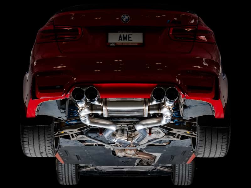 AWE Tuning — AWE Tuning BMW F8X M3/M4 SwitchPath Catback Exhaust - Diamond Black Tips
SwitchPath™ Exhaust - view 7