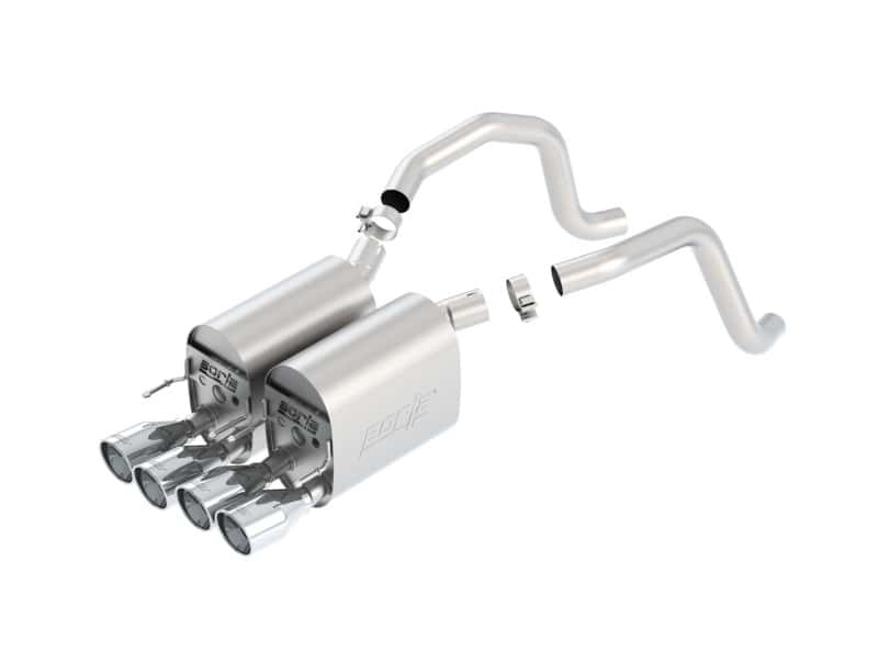 Borla — Borla 05-08 Corvette Coupe/Conv 6.0L/6.2L 8cyl 6spd RWD Touring SS Exhaust (rear section only)
Axle-Back System
ExhstSysKt - view 1