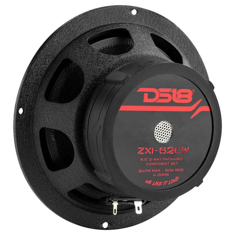 DS18 — DS18 6.5in 80 Watts RMS 4 ohm 2-Way Component Speaker w/ Kevlar Cones - view 4