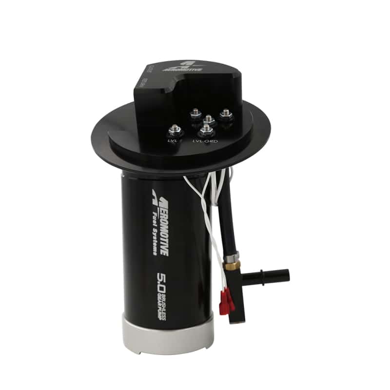 Aeromotive — Aeromotive 11-17 Mustang S197/S550 Brushless 5.0 GPM Gear Pump 18-20 GT/Ecoboost
Fuel Pump - view 1