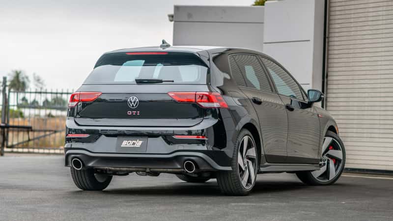 Borla — Borla 22-23 Volkswagen Golf GTI 2.0L AT/MT 3inch S-Type Cat-Back Exhaust - 4in Split Single Tips
Cat-Back™ - view 3
