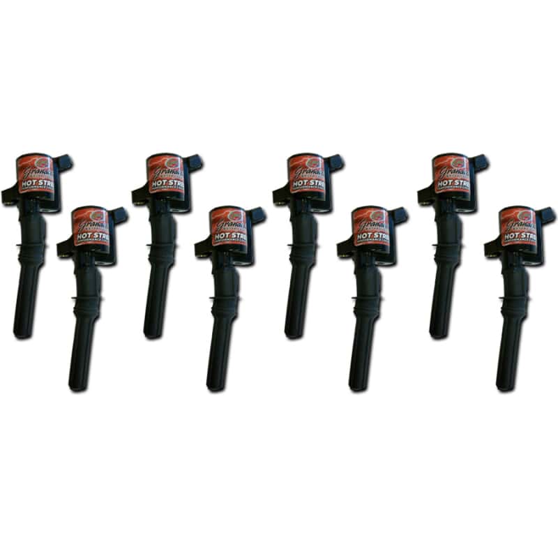 Granatelli Motor Sports — Granatelli 97-04 Ford 4.6L/5.4L 2V Hot Street Coil Packs - Black (Set of 8)
Ignition Coil - view 1