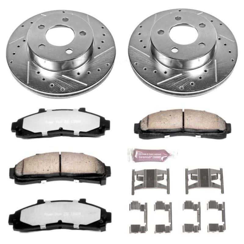 PowerStop — Power Stop 95-01 Ford Explorer Front Z36 Truck & Tow Brake Kit - view 1