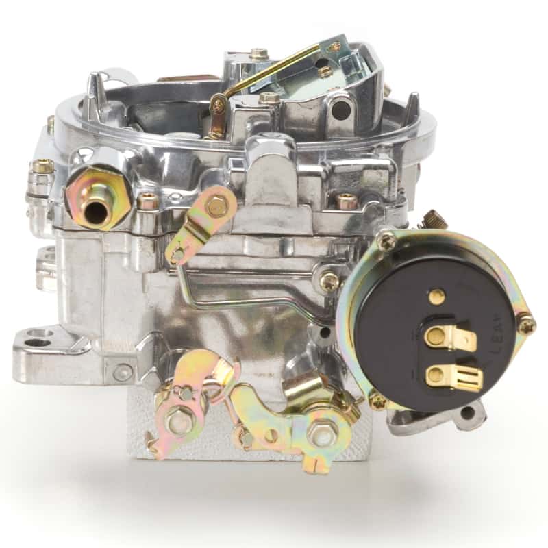 Edelbrock — Edelbrock Carburetor Performer Series 4-Barrel 600 CFM Electric Choke Satin Finish - view 7