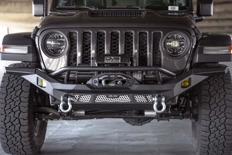 DV8 Offroad — DV8 Offroad 07-18 Jeep Wrangler JK / 18-23 Wrangler JL / 20-23 Gladiator JT MTO Series Front Bumper
Jeep MTO Front - view 10