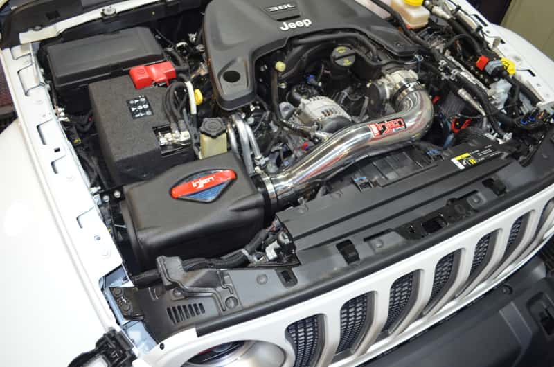 Injen — Injen 2018+ Jeep Wrangler JL V6-3.6L Polished Power-Flow Air Intake System
Short Ram Intake
Air Intake Kit - view 18