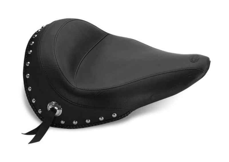 Mustang Motorcycle — Mustang 14-21 Yamaha Bolt Standard Touring Solo Seat w/Studs- Black - view 2