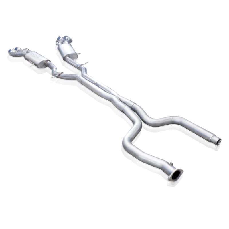 Stainless Works — Stainless Works 2016-18 Cadillac CTS-V Sedan Catback System Resonated X-Pipe Dual-Mode Mufflers
Exhaust System - view 4